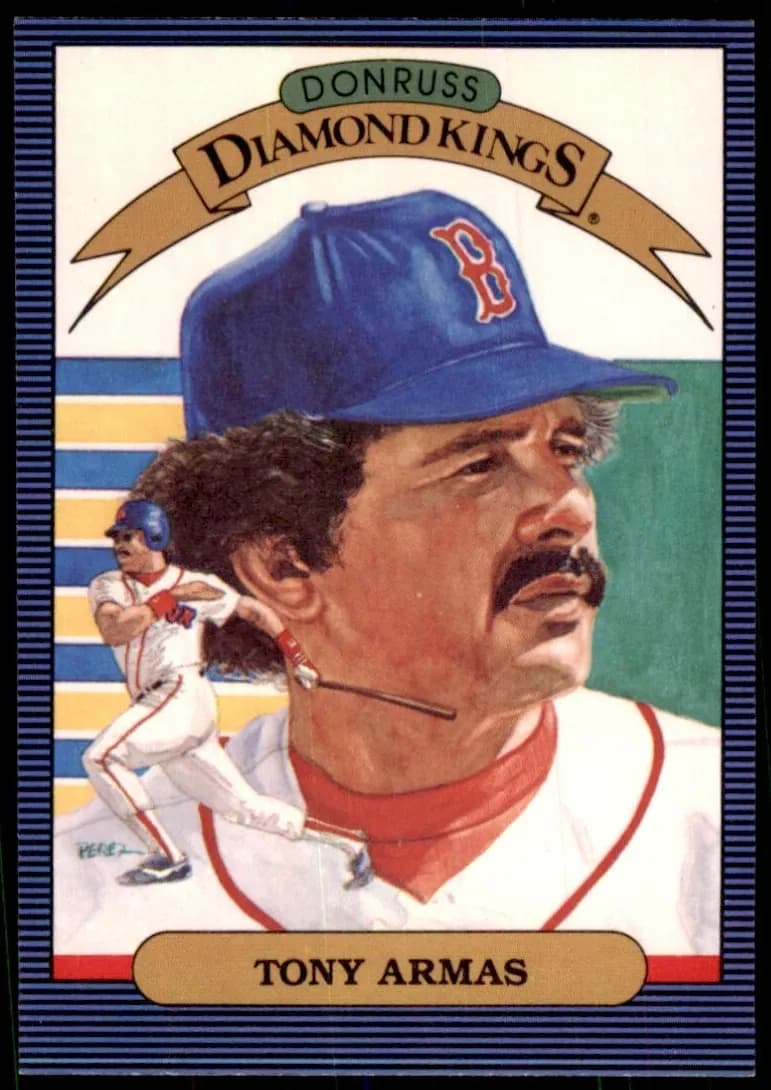 Tony Armas 1986 leaf