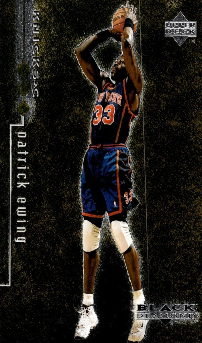 Patrick Ewing 1998 upper-deck Black Diamond