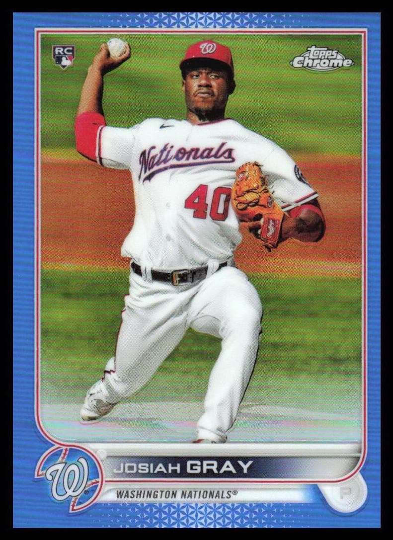 Josiah Gray 2022 topps Topps Chrome