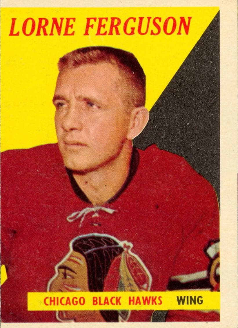 Lorne Ferguson 1958 topps Topps