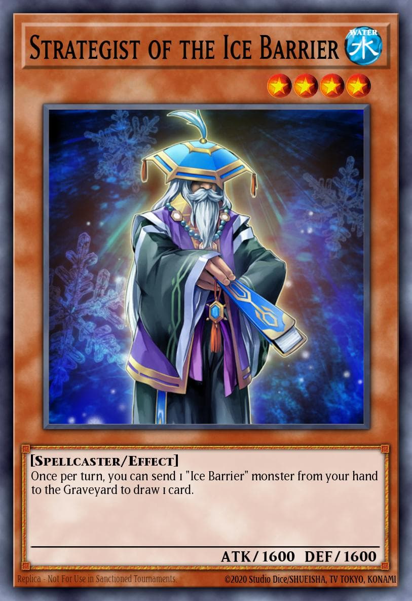 Strategist of the Ice Barrier #SDFC-EN012