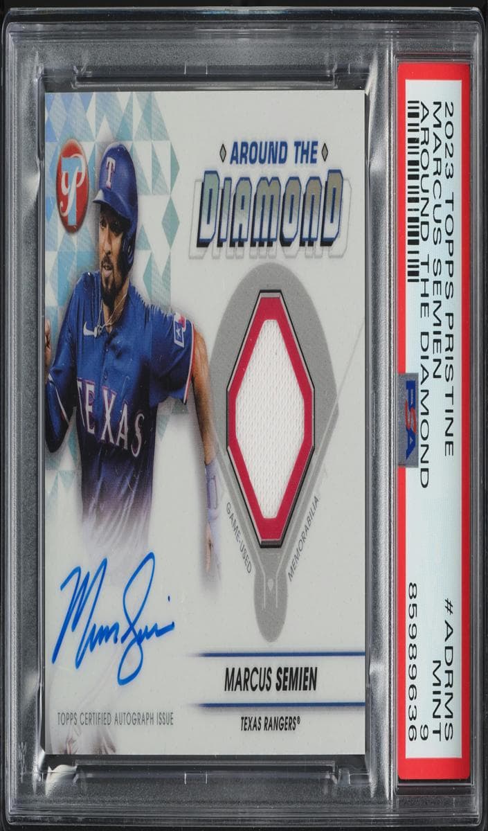 Marcus Semien 2023 topps Topps Pristine