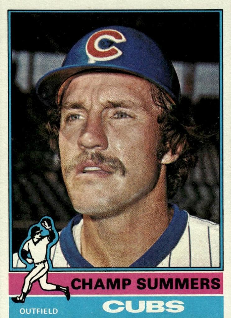 Champ Summers 1976 topps Topps