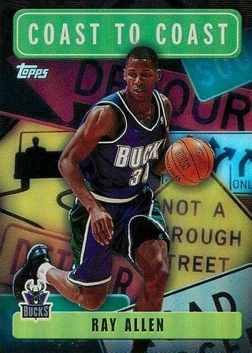 Ray Allen 2002 topps Topps Chrome