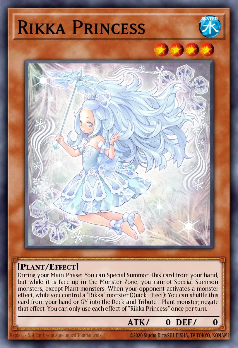 Rikka Princess 2022 Yu-Gi-Oh! Power Of The Elements