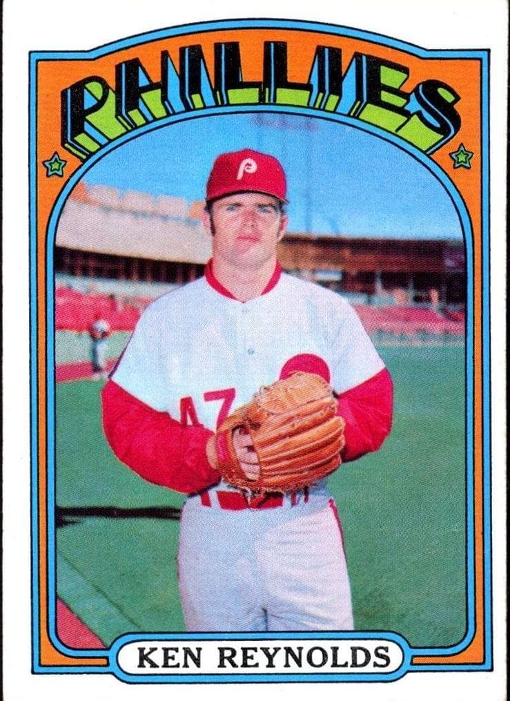 Ken Reynolds 1972 topps Topps