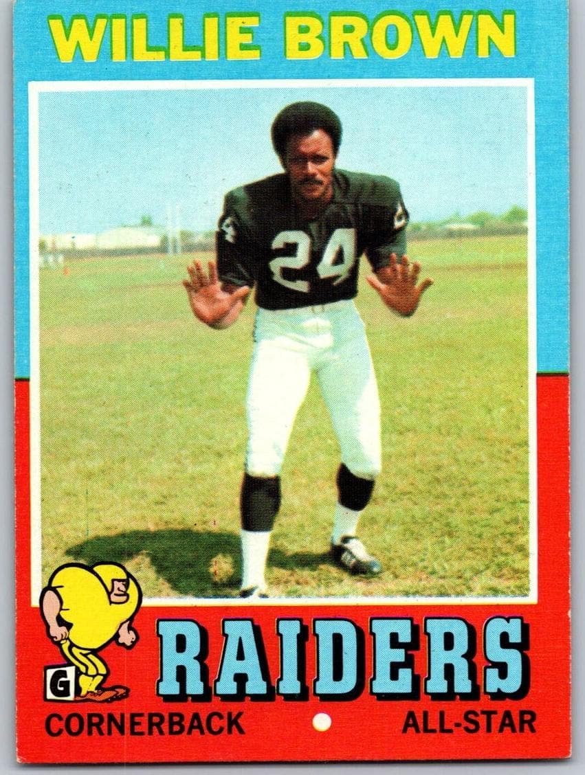 Willie Brown 1971 topps
