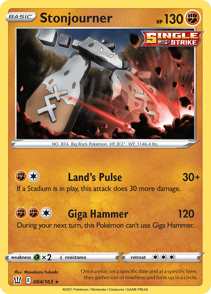Stonjourner 2023 Pokemon