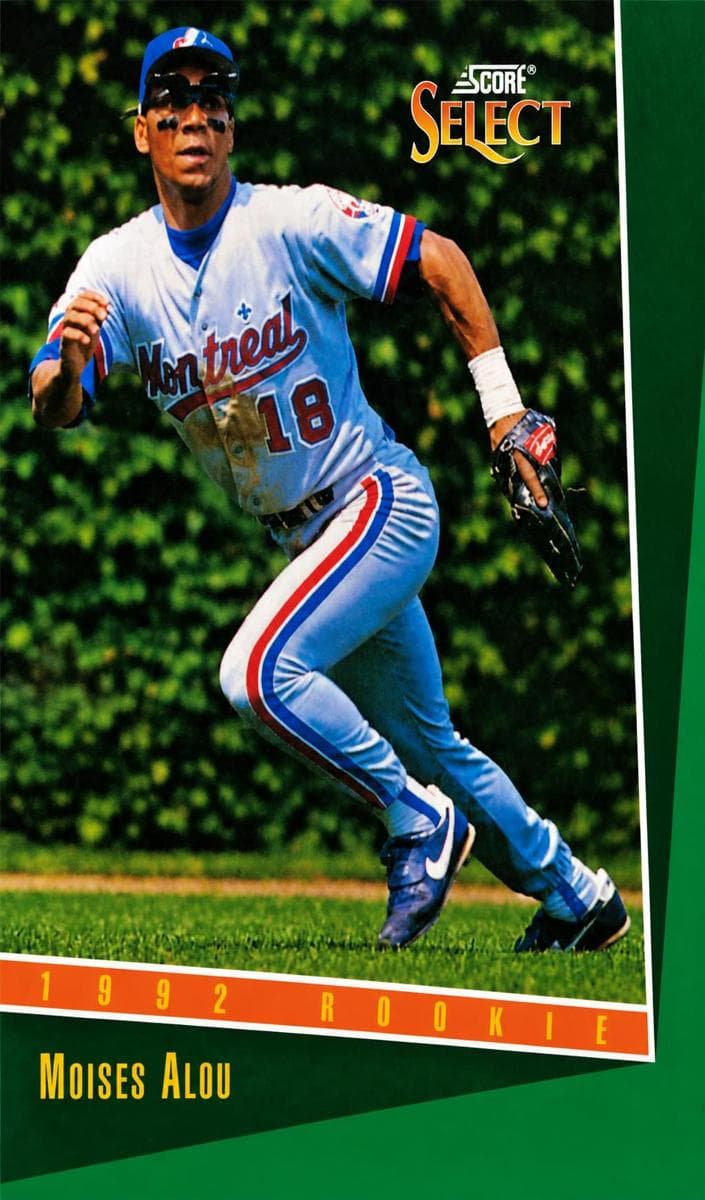 Moises Alou 1993 panini