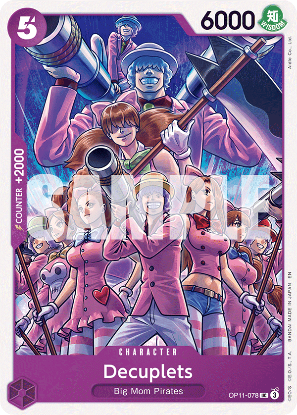 Decuplets 2025 One Piece Fist of Divine Speed