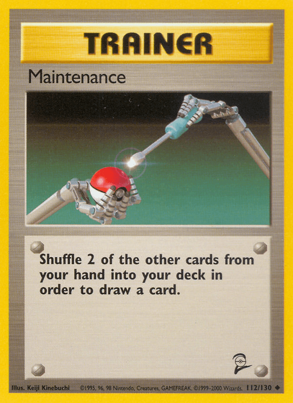 Maintenance 2000 Pokemon Base Set 2