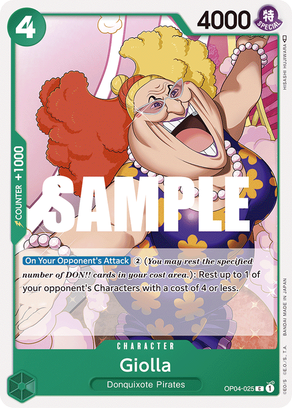 Giolla 2023 One Piece Japanese Kingdoms of Intrigue