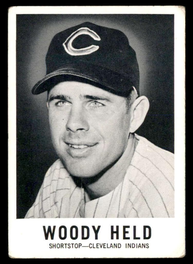 Woodie Held 1960 leaf Leaf Baseball