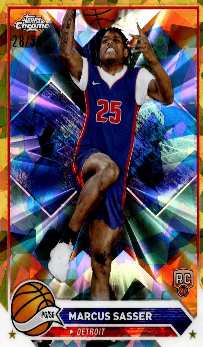 Marcus Sasser trading card