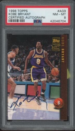 Kobe Bryant 1998 topps Topps