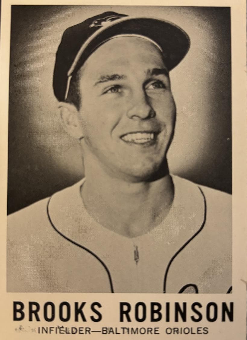 Brooks Robinson 1960 leaf Leaf Baseball