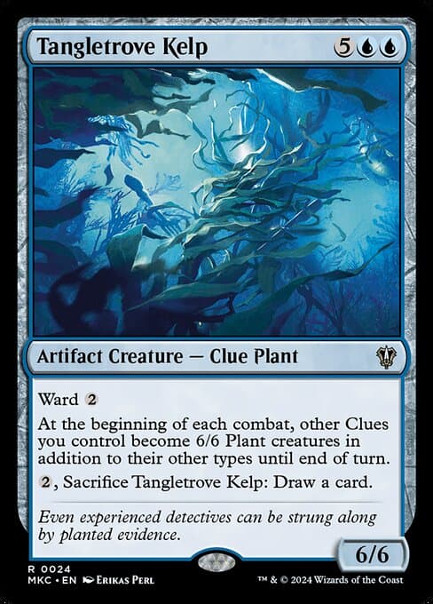 Tangletrove Kelp 2024 Magic: The Gathering Murders at Karlov Manor Commander