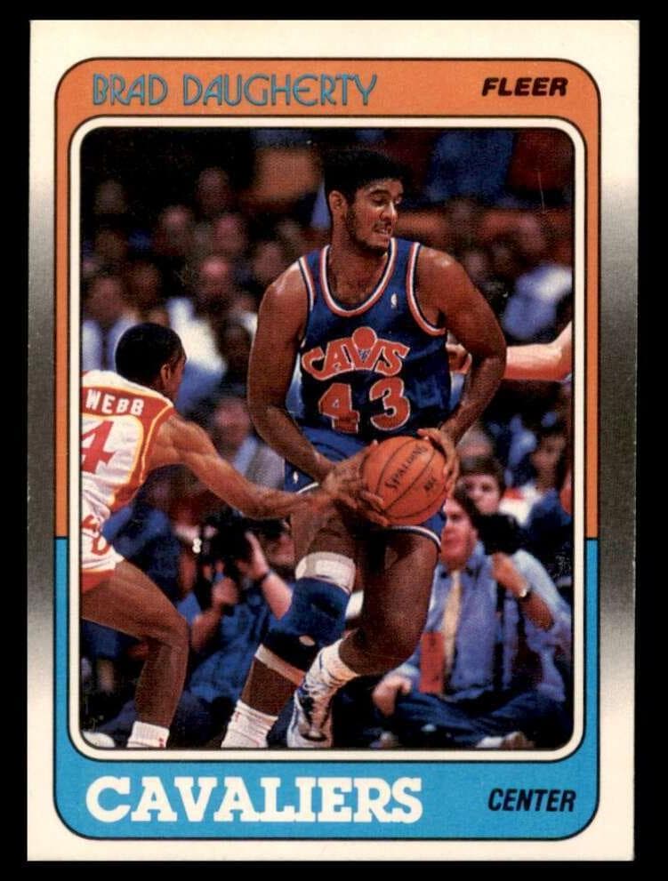 Brad Daugherty 1988 fleer Fleer