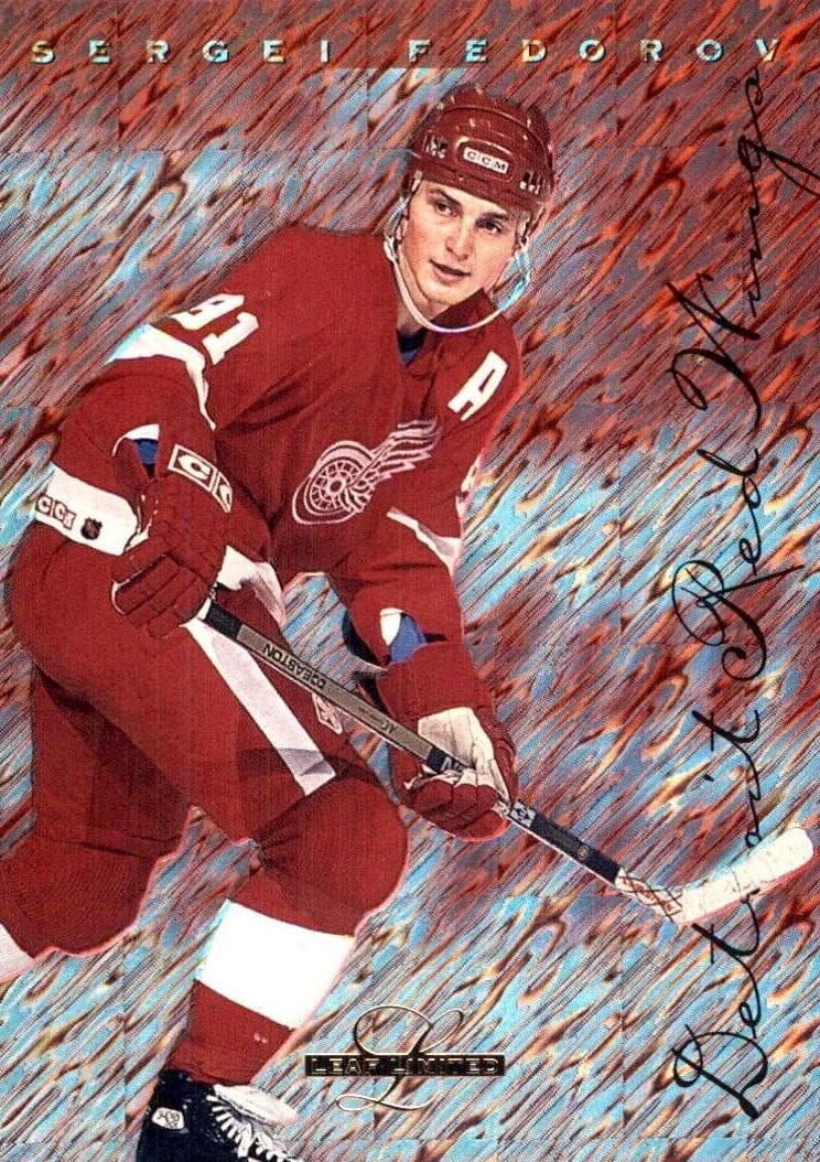 Sergei Fedorov 1995 leaf Leaf Limited