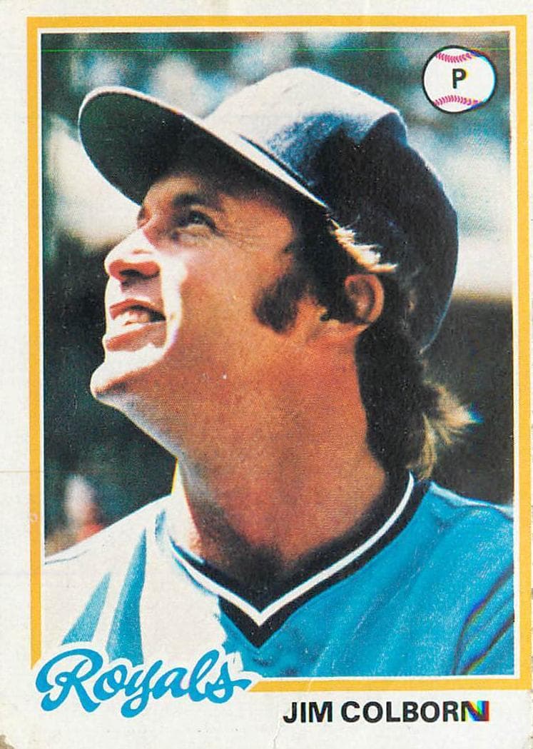 Jim Colborn 1978 topps Topps