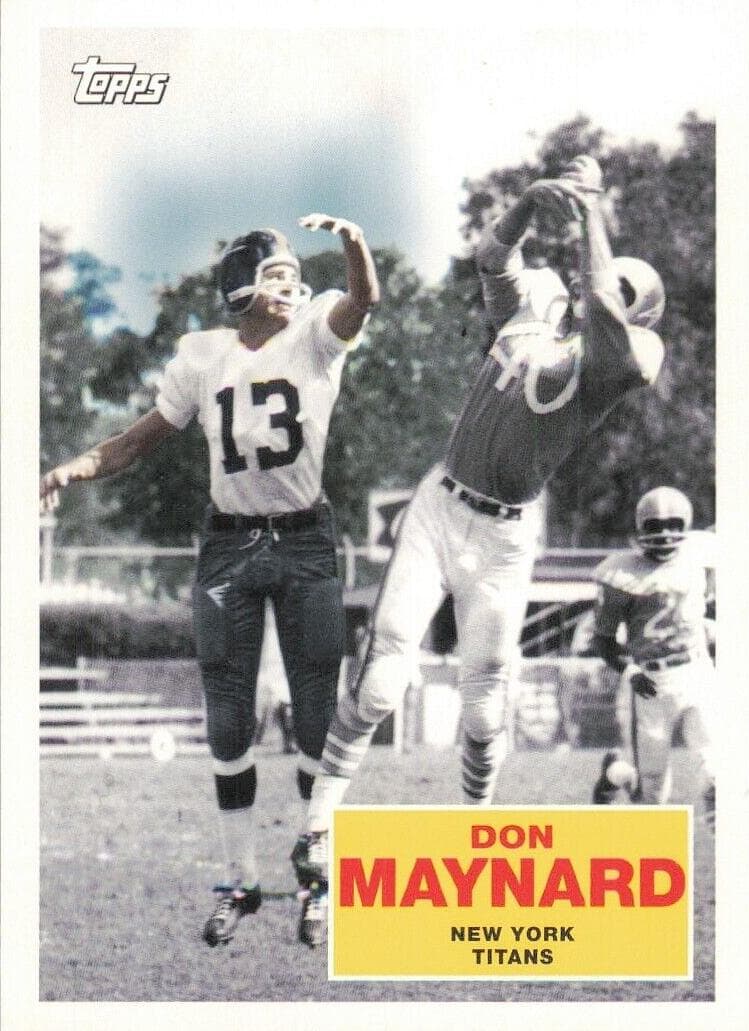 Don Maynard trading card