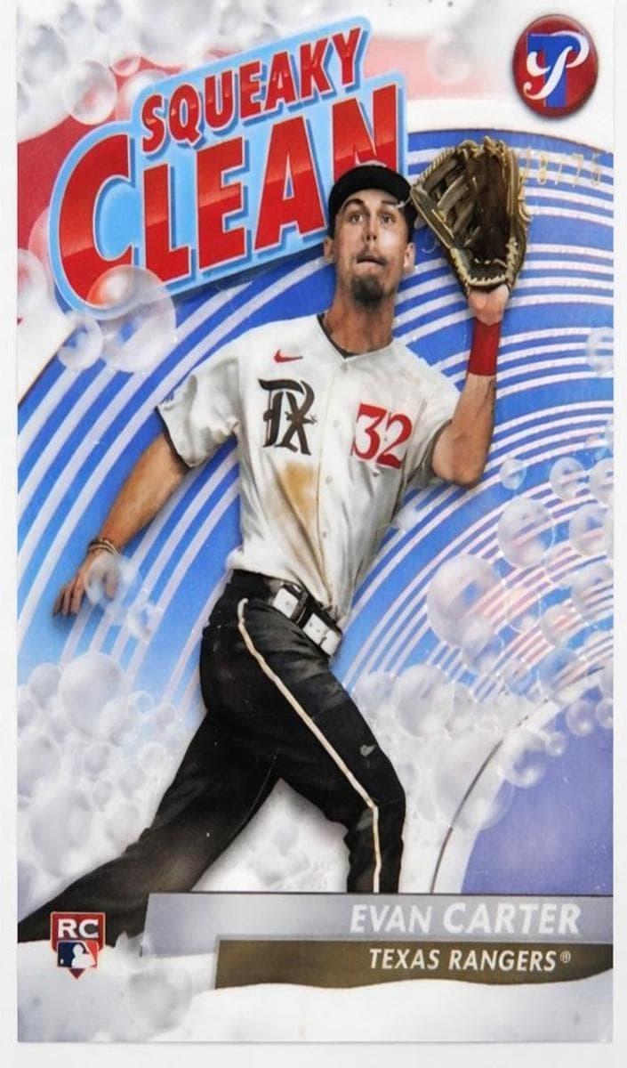 Evan Carter 2024 topps Topps Pristine