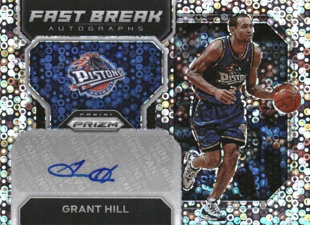Grant Hill 2022 Panini Prizm auto card