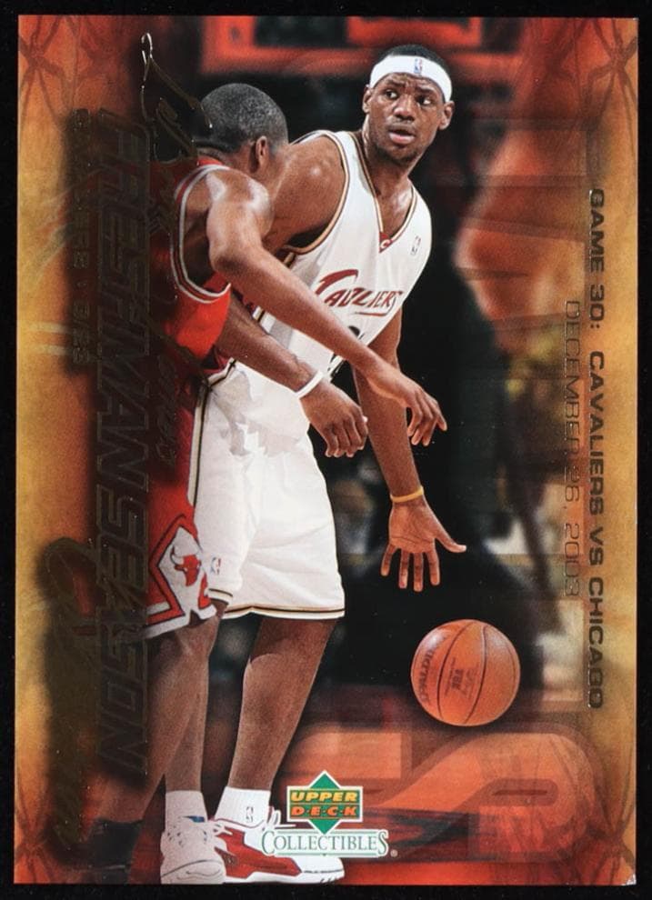 LeBron James 2004 upper-deck Collectibles Lebron James Freshman Season