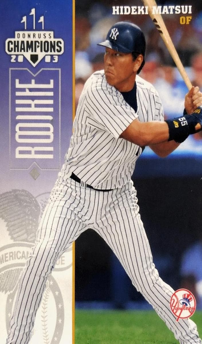 Hideki Matsui 2003 panini