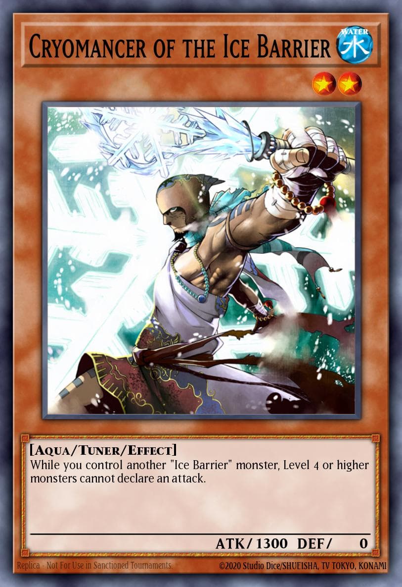 Cryomancer of the Ice Barrier #SDFC-EN007