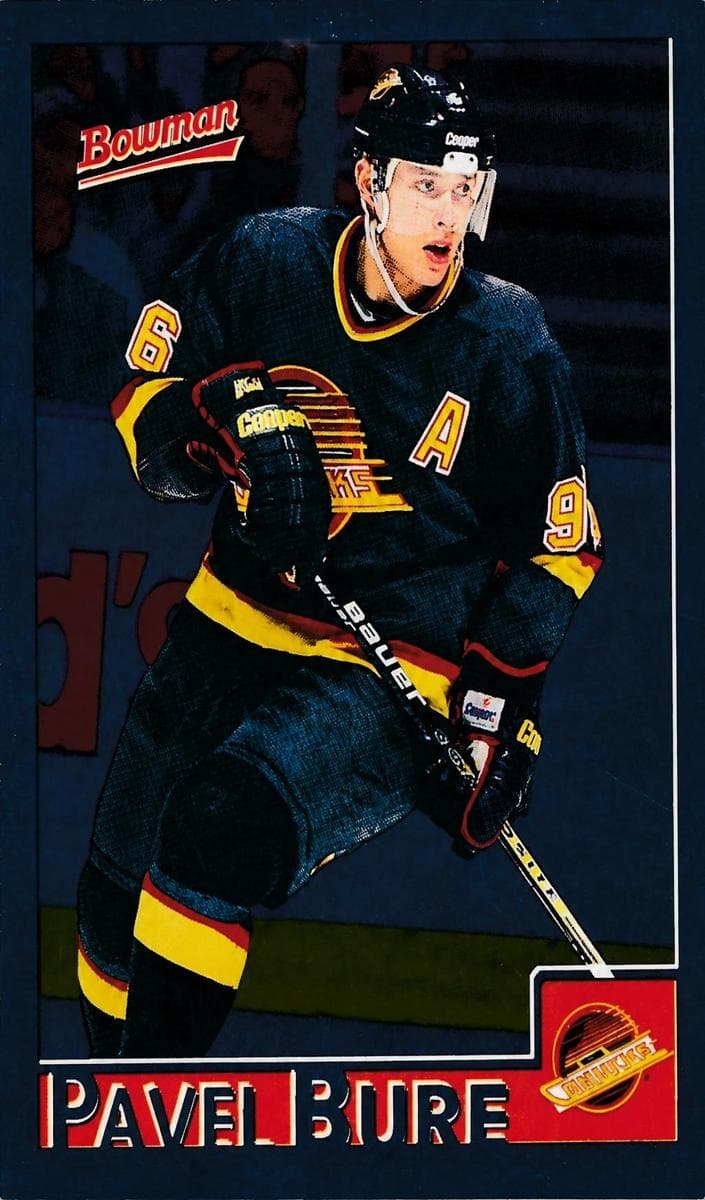 Pavel Bure 1995 bowman Bowman