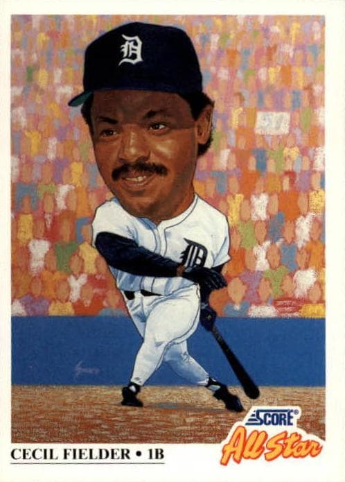 Cecil Fielder 1991 panini