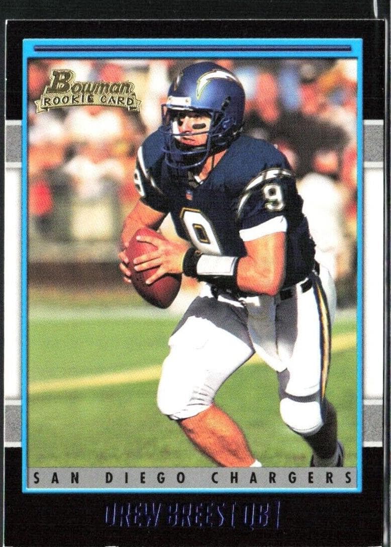 Drew Brees 2001 bowman