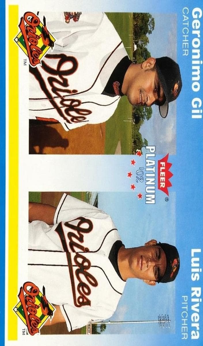 Geronimo Gil / Luis Rivera 2002 fleer