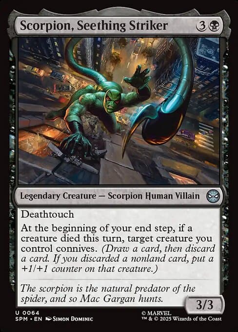 Scorpion, Seething Striker #64