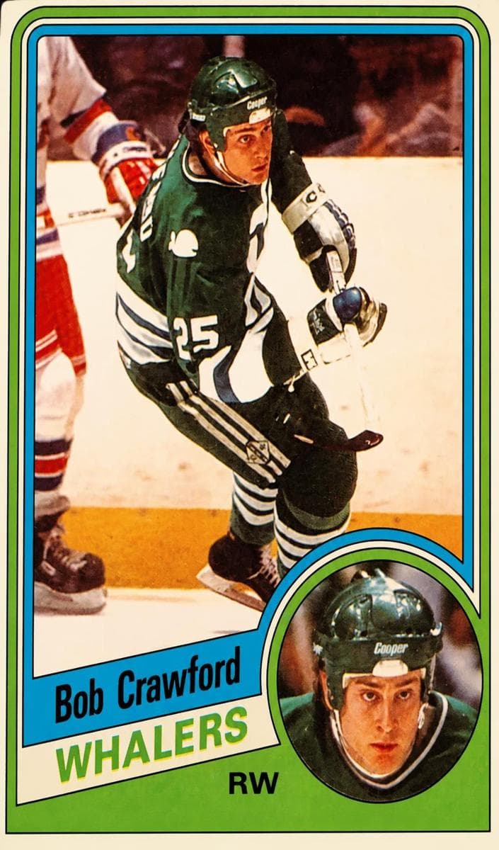 Bob Crawford trading card
