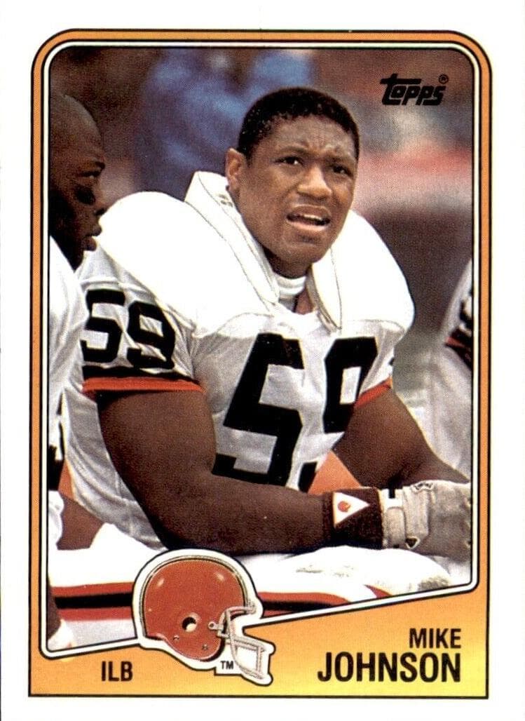 Mike Johnson trading card