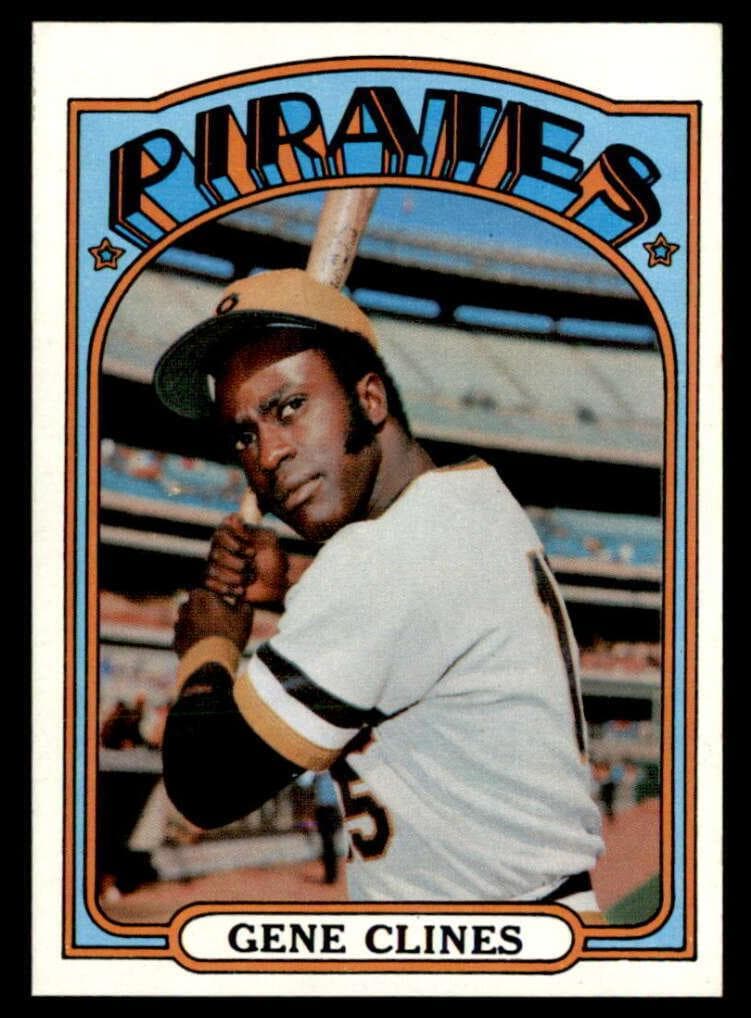 Gene Clines 1972 topps Topps