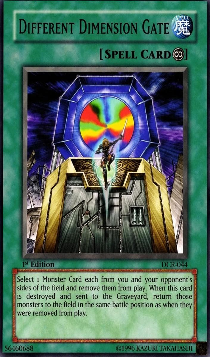 Different Dimension Gate 2003 Yu-Gi-Oh! Dark Crisis 1st Edition