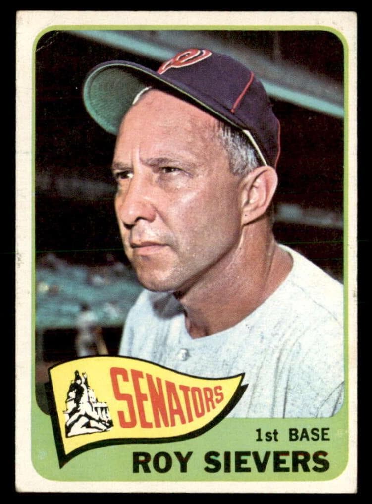 Roy Sievers 1965 topps