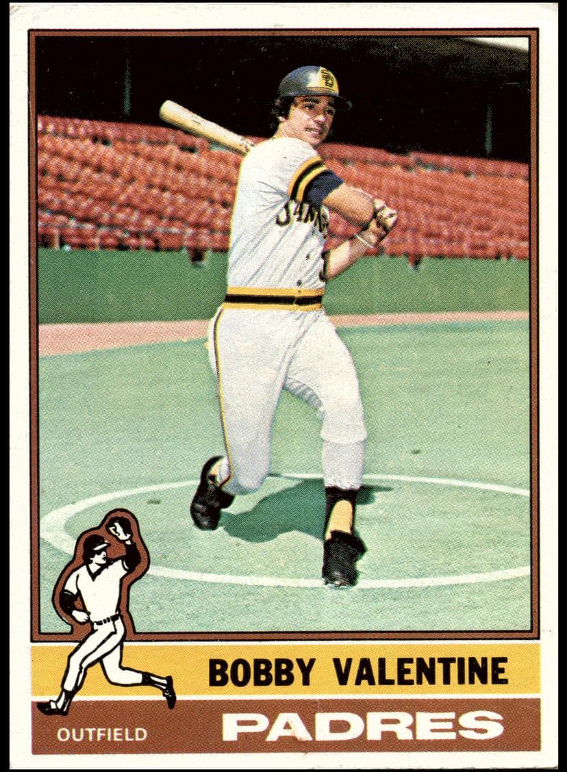 Bobby Valentine 1976 topps Topps