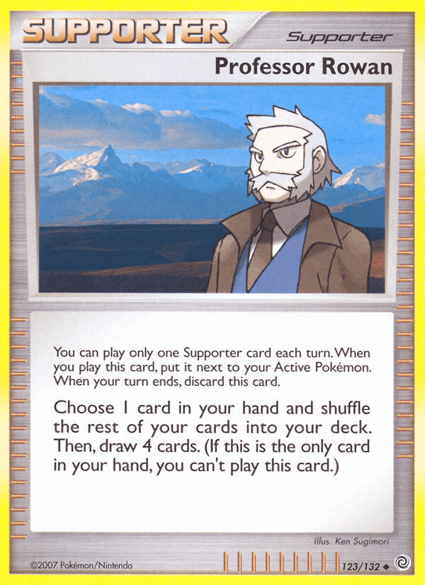 Professor Rowan 2007 Pokemon