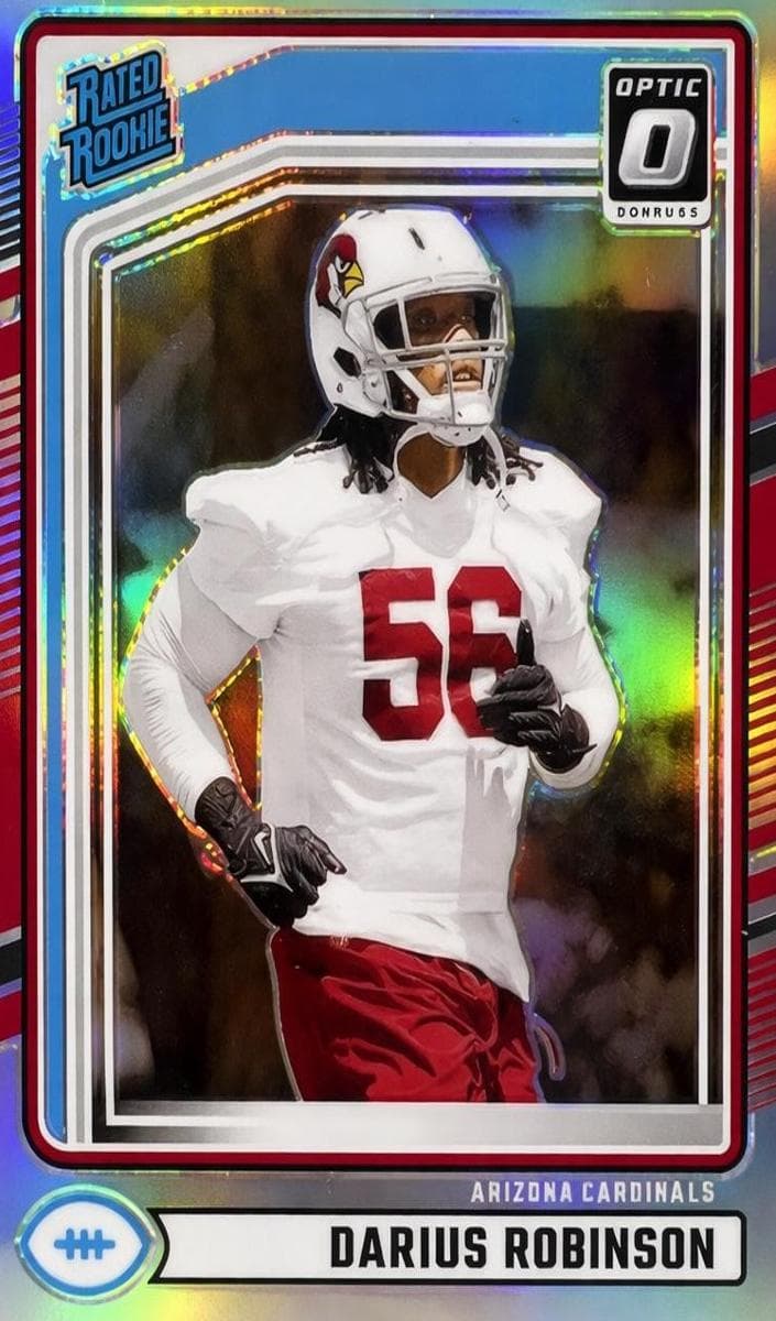 Darius Robinson trading card
