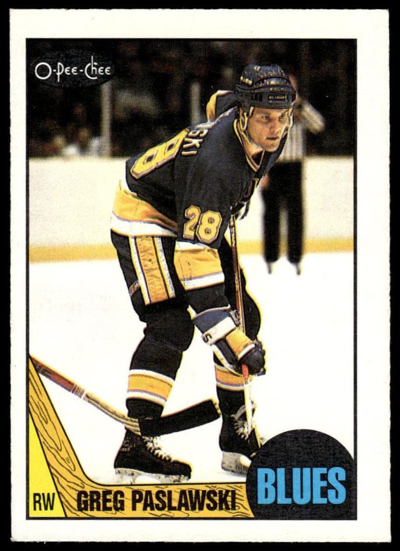 Greg Paslawski trading card