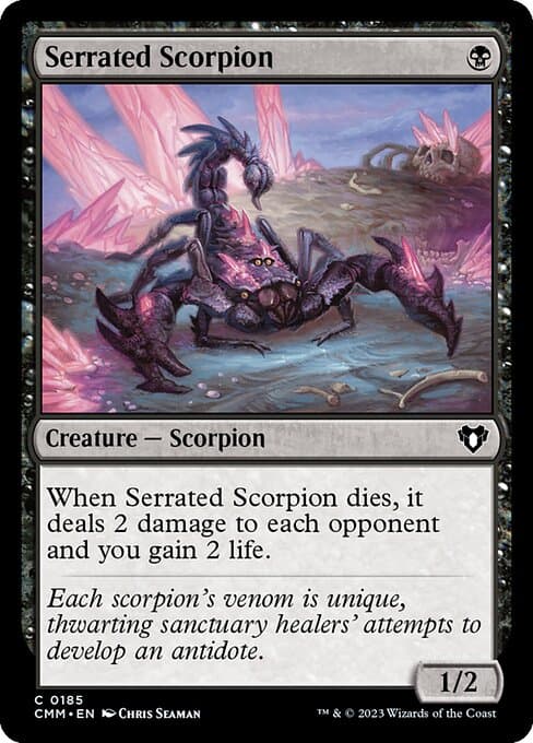 Serrated Scorpion 2020 Magic: The Gathering Ikoria Lair of Behemoths