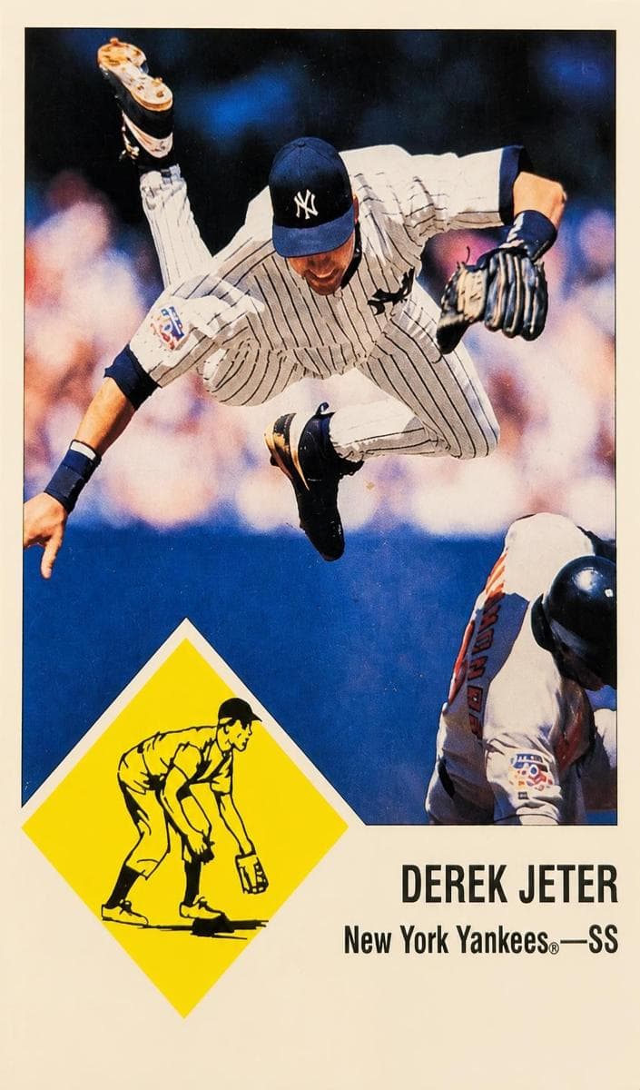 Derek Jeter 1998 bowman Bowman Chrome