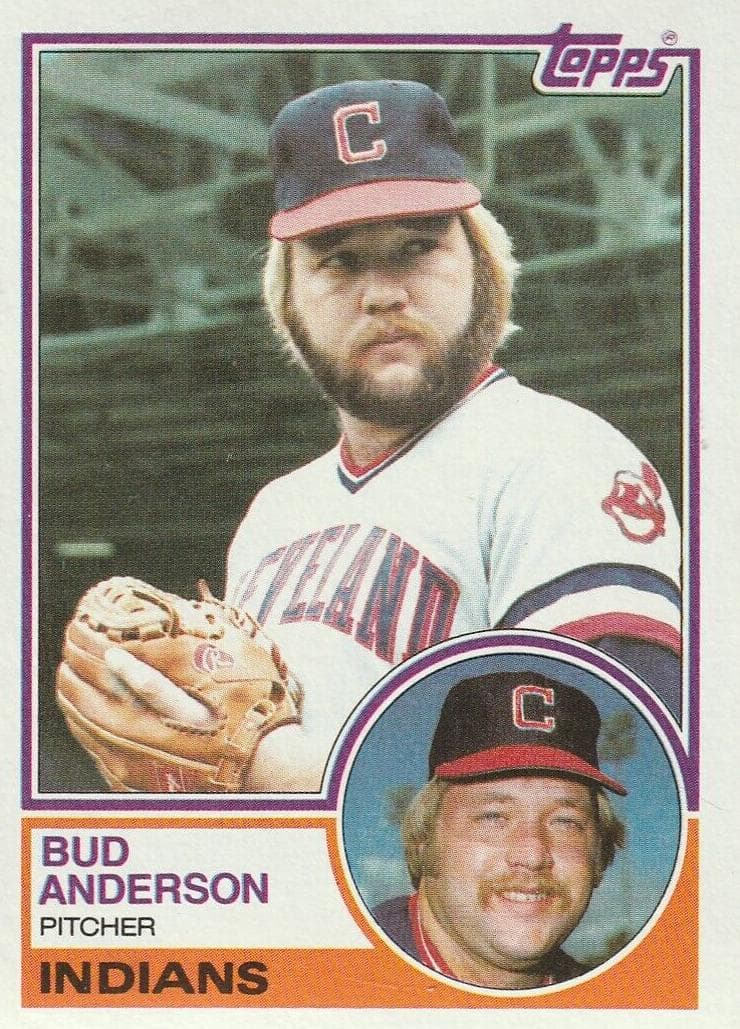 Bud Anderson trading card