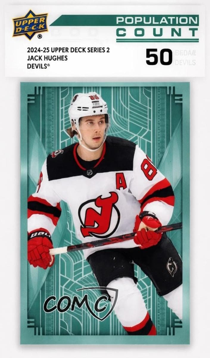 Jack Hughes 2024 upper-deck Upper Deck