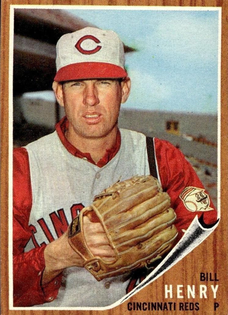 Bill Henry 1962 topps Topps