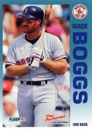 Wade Boggs 1992 panini